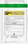 Alert Security bank deposit bag with tamper evident technology.